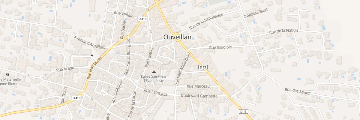 Plan du 3 Mte du Fort à Ouveillan