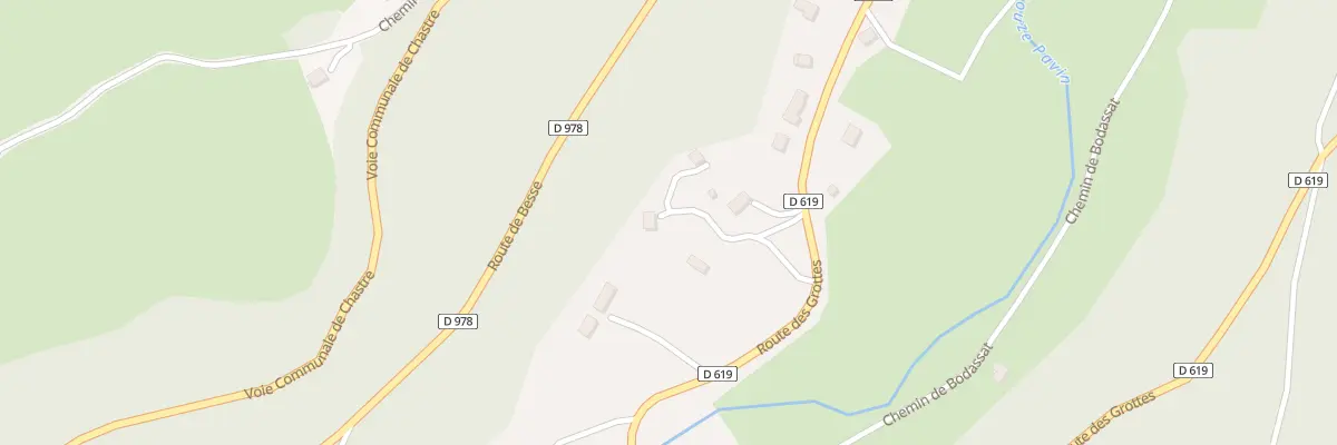 Plan du 44 Rte des Grottes -Lomprat- à Saint-Pierre-Colamine