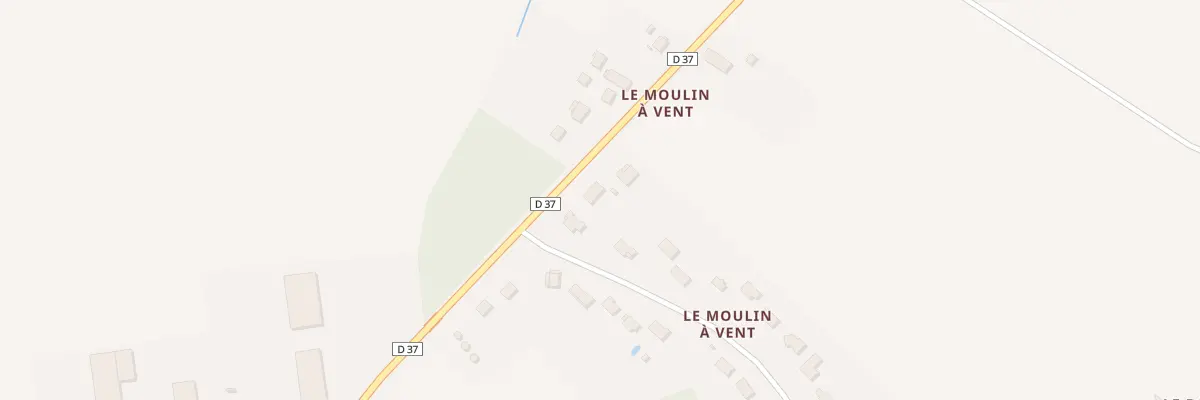 Plan du 2 Le Moulin à vent à Chuelles