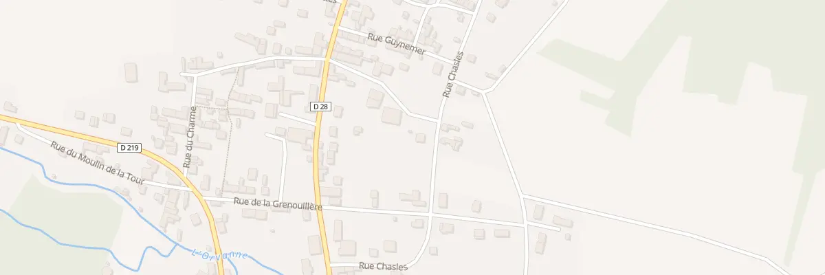 Plan du 19 Rue Chasles à Voulx