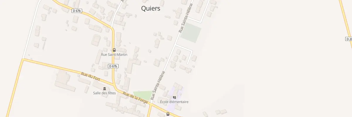 Plan du 14 Rue Sainte-Hélène à Quiers