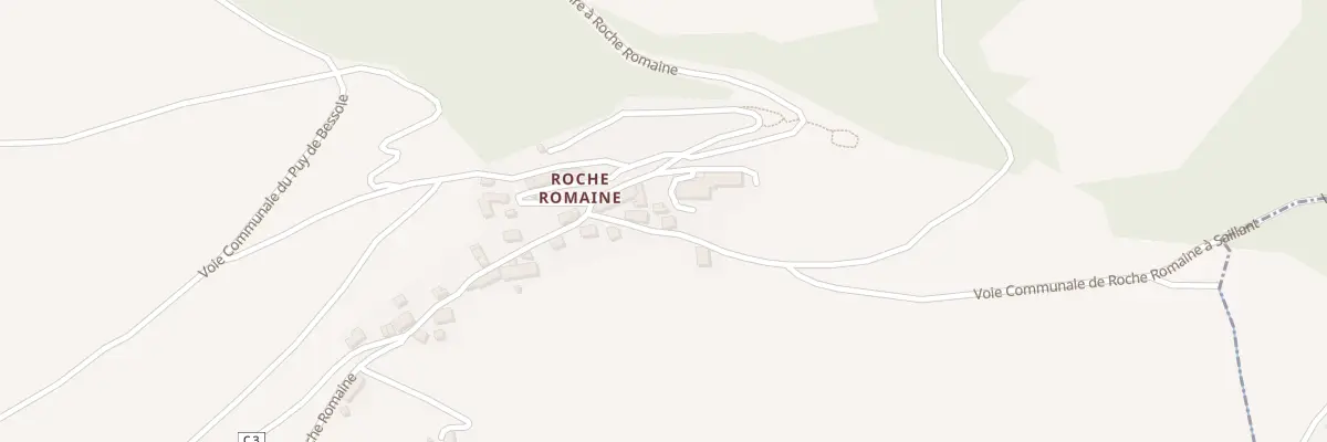 Plan du 5064 Roche Romaine à Saint-Victor-la-Rivière
