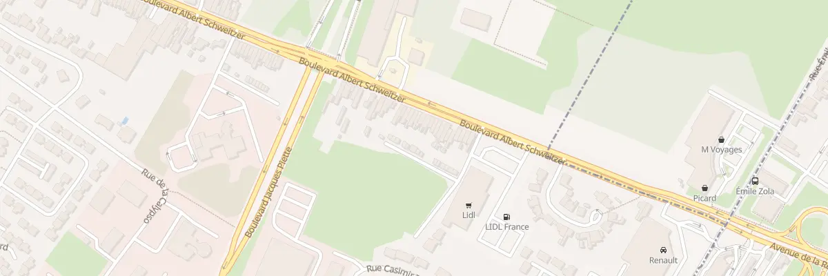 Plan du 896 Bd Albert Schweitzer à Hénin-Beaumont