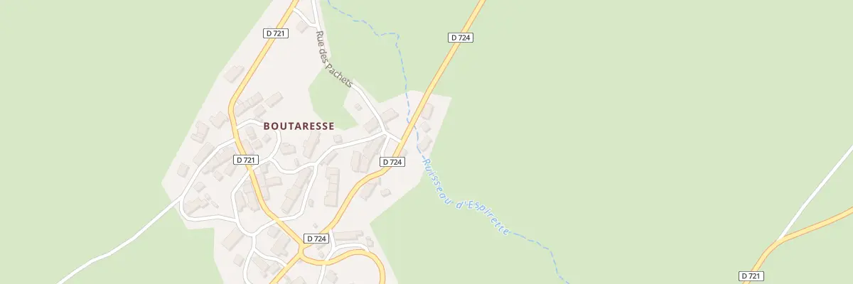 Plan du 5423 Boutaresse à Saint-Alyre-ès-Montagne