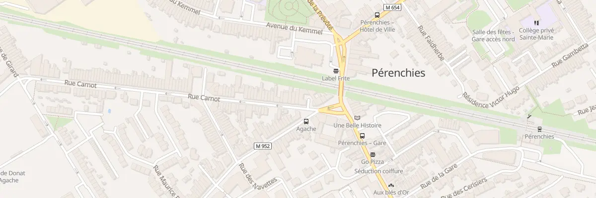 Plan du 4 Rue Carnot à Pérenchies