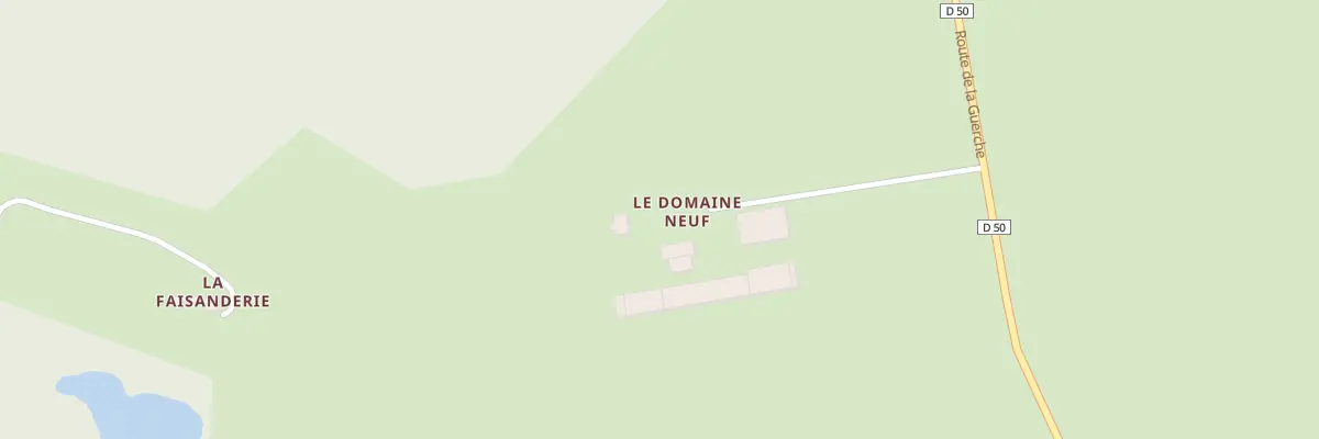 Plan du 2 Les Chênes à Torteron
