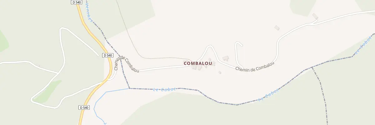 Plan du 5183A Combalou à Saint-Félix-de-Sorgues