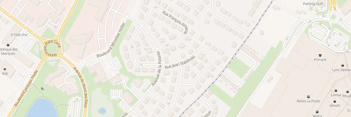 Plan du 42 Rue Jean Stablinski à Hénin-Beaumont