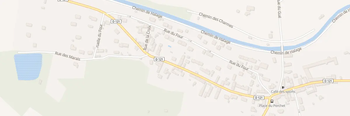 Plan du 34B Rue Charles de Gaulle à Congis-sur-Thérouanne