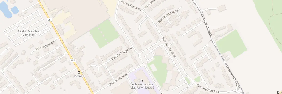 Plan du 20 Rue de la Paix à Pérenchies