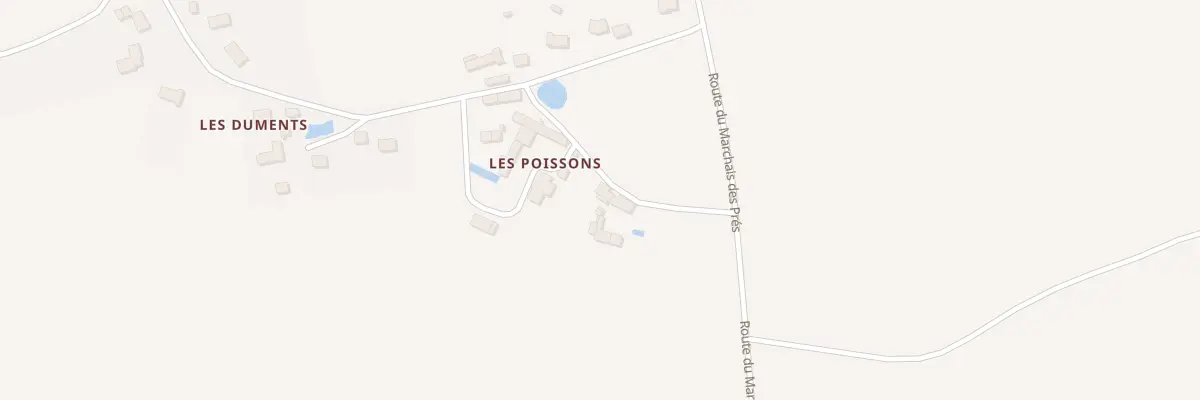 Plan du 3 Les Poissons à Jouy