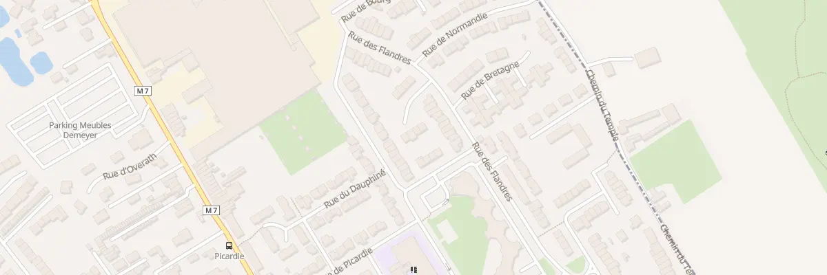 Plan du 5 Rue d’Auvergne à Pérenchies