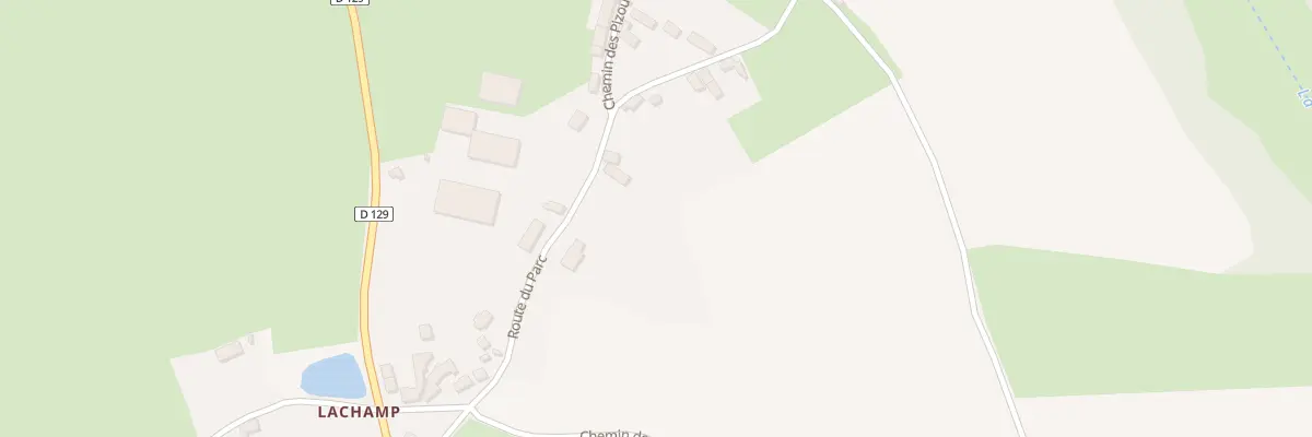 Plan du 15 Rte du Parc à Nades