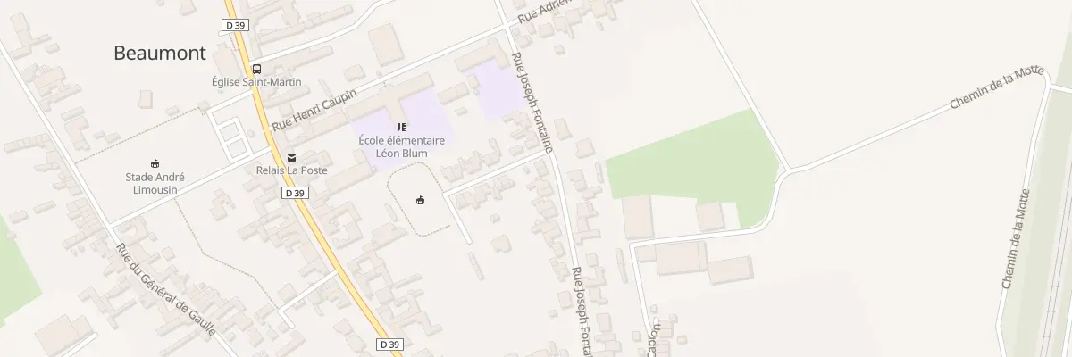 Plan du 470 Rue Joseph Fontaine à Hénin-Beaumont