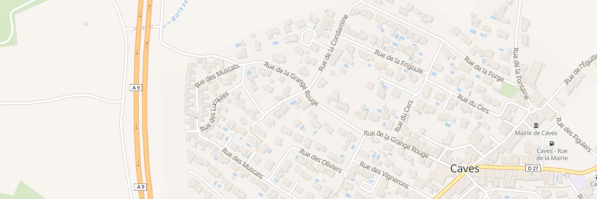 Plan du 31B Rue de la Grange Rouge à Caves
