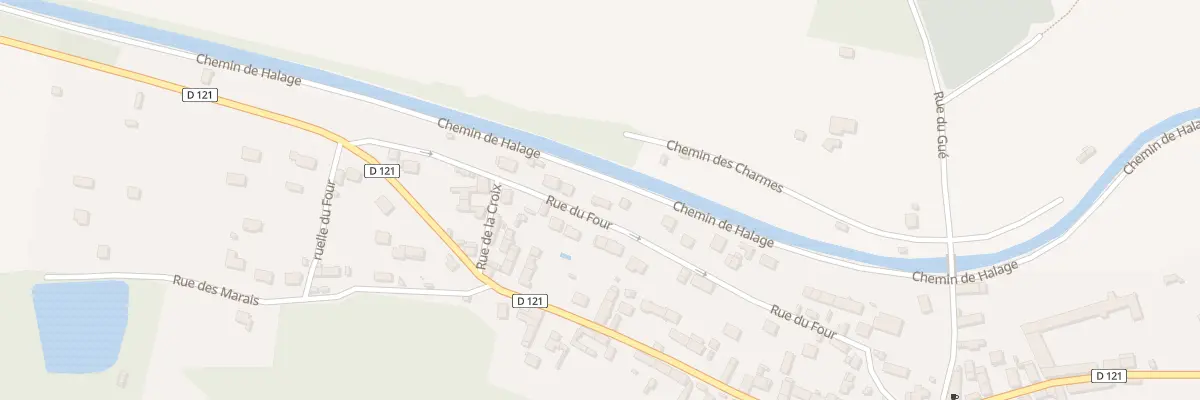 Plan du 28 Rue du Four à Congis-sur-Thérouanne