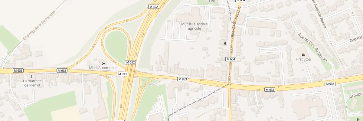 Plan du 30 Rue Poincaré à Capinghem