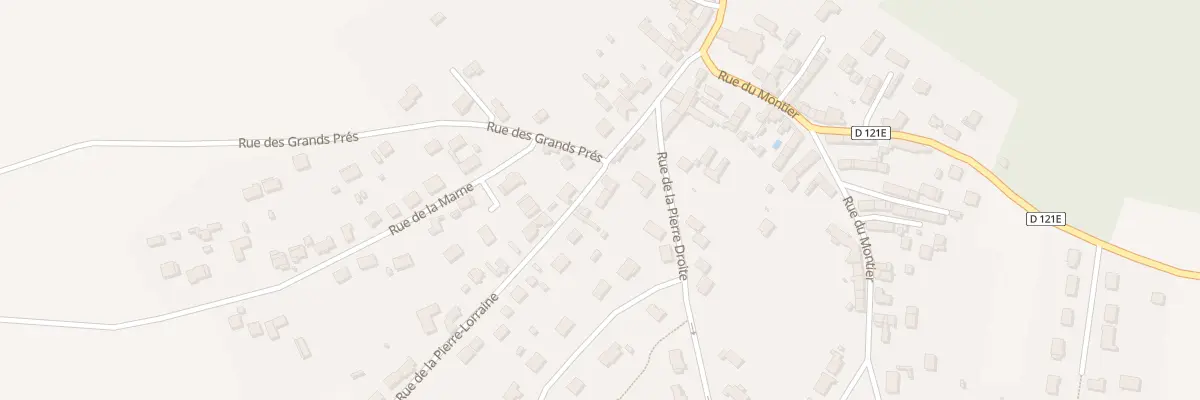 Plan du 5 Rue La Pierre Lorraine à Congis-sur-Thérouanne