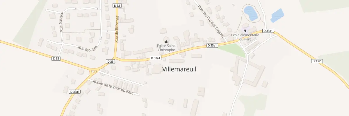 Plan du 3 Rue Saint-christophe à Villemareuil