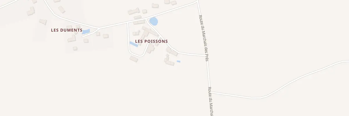 Plan du 1 Les Poissons à Jouy