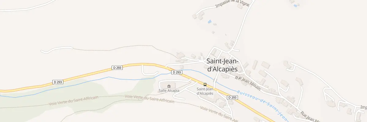 Plan du 5050 Che du Mas de Coucut à Saint-Jean-d’Alcapiès