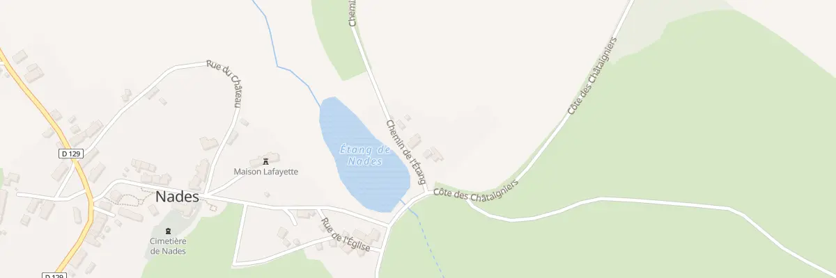 Plan du 5072 Les Signards à Nades