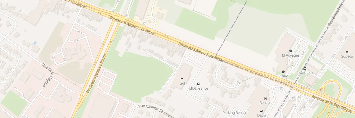 Plan du 952 Bd Albert Schweitzer à Hénin-Beaumont