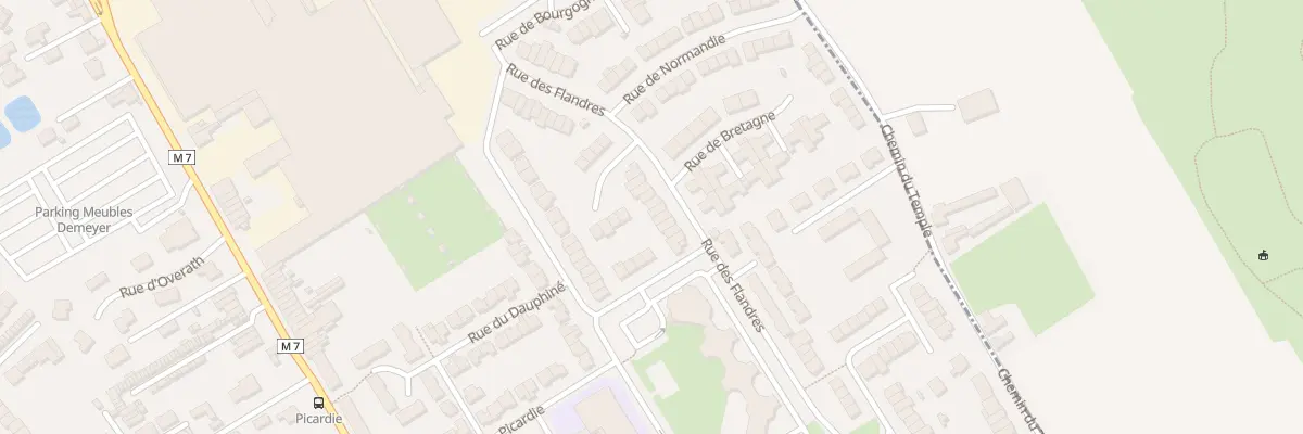 Plan du 33 Rue des Flandres à Pérenchies