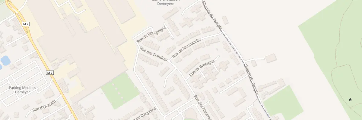 Plan du 4 Rue de Normandie à Pérenchies