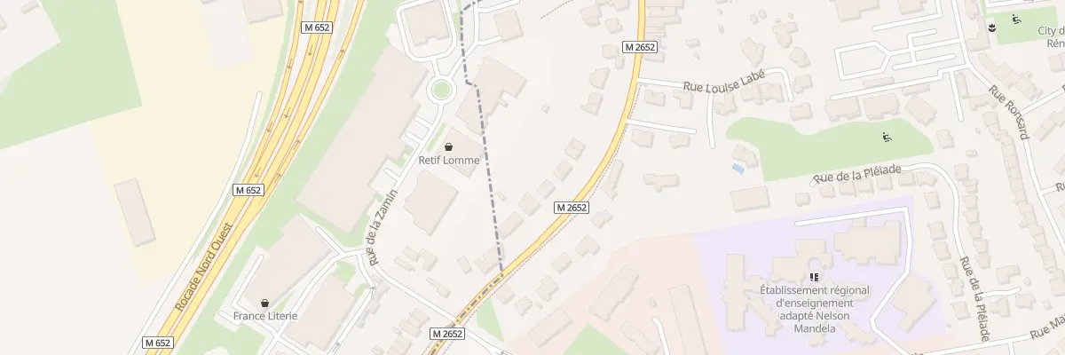 Plan du 32 Rue des Fusillés à Lille