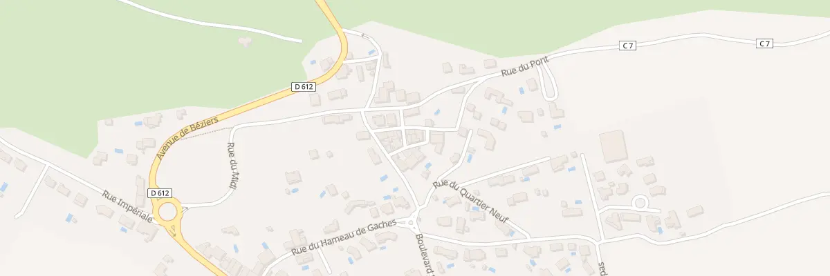 Plan du 5019 Rue Droite à Cébazan