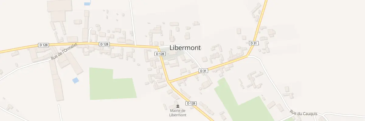 Plan du 86 Rue de l’Eglise à Libermont