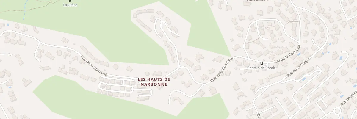 Plan du 40 Rue de la Corniche à Narbonne