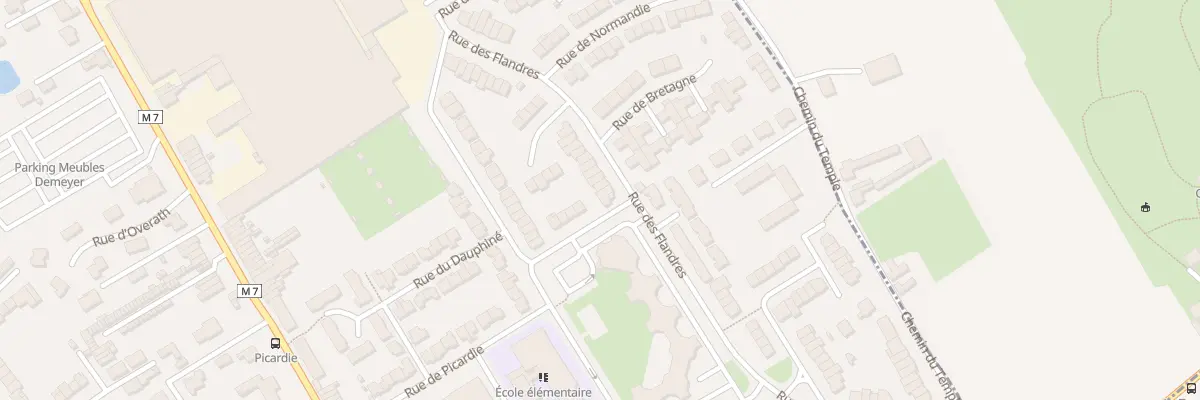 Plan du 25 Rue des Flandres à Pérenchies