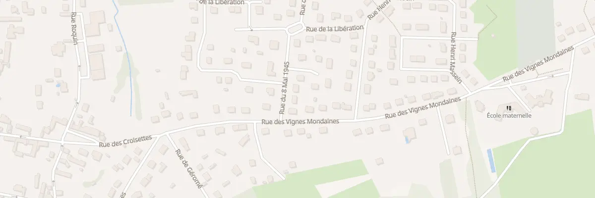 Plan du 24 Rue du Huit Mai 1945 à Trosly-Breuil
