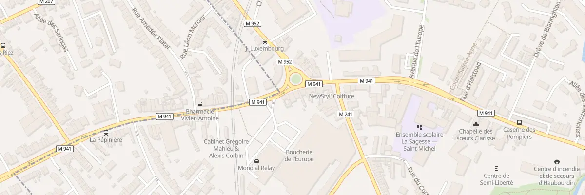 Plan du 75B Rue Albert Vanderhaghen à Haubourdin
