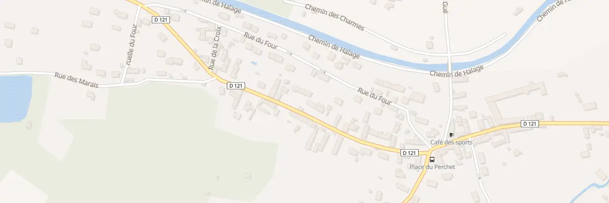 Plan du 28 Rue Charles de Gaulle à Congis-sur-Thérouanne