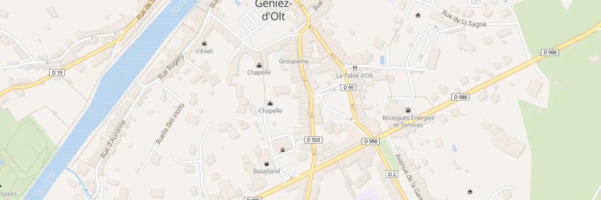 Plan du 30 Rue de la Tuilière à Saint Geniez d’Olt et d’Aubrac