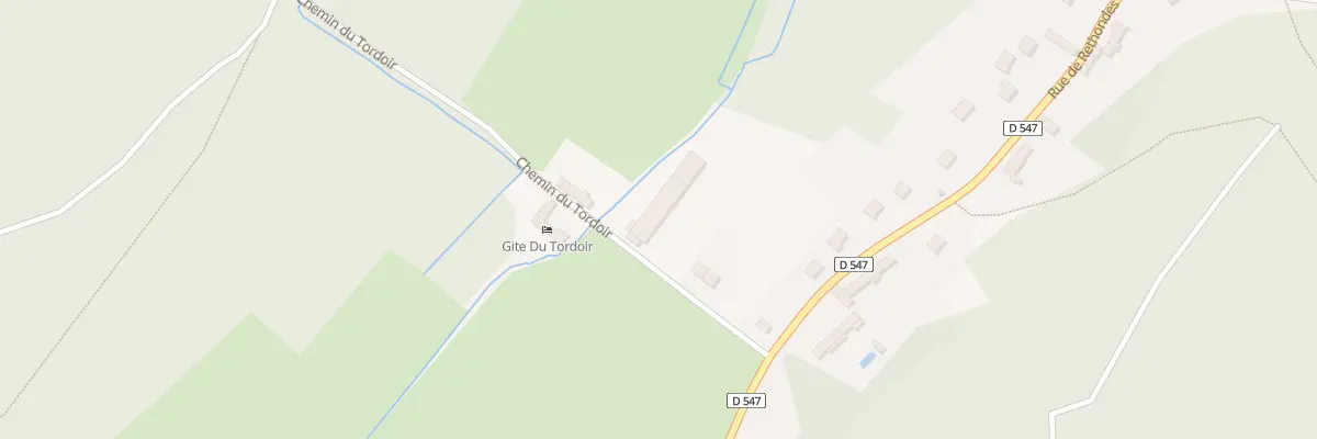 Plan du 2B Che du Tordoir à Saint-Crépin-aux-Bois