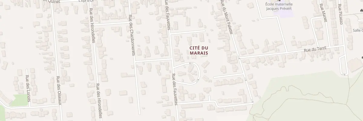Plan du 17 Rue Fauvettes à Carvin