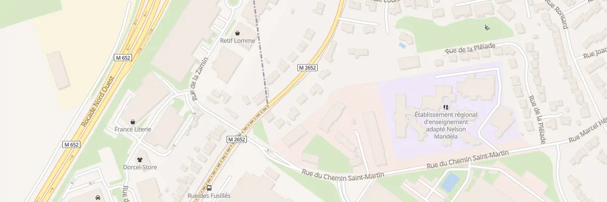 Plan du 63 Rue des Fusillés à Lille