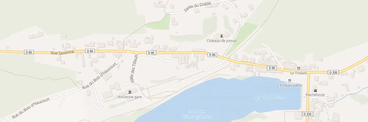 Plan du 17 Rue Séverine à Pierrefonds