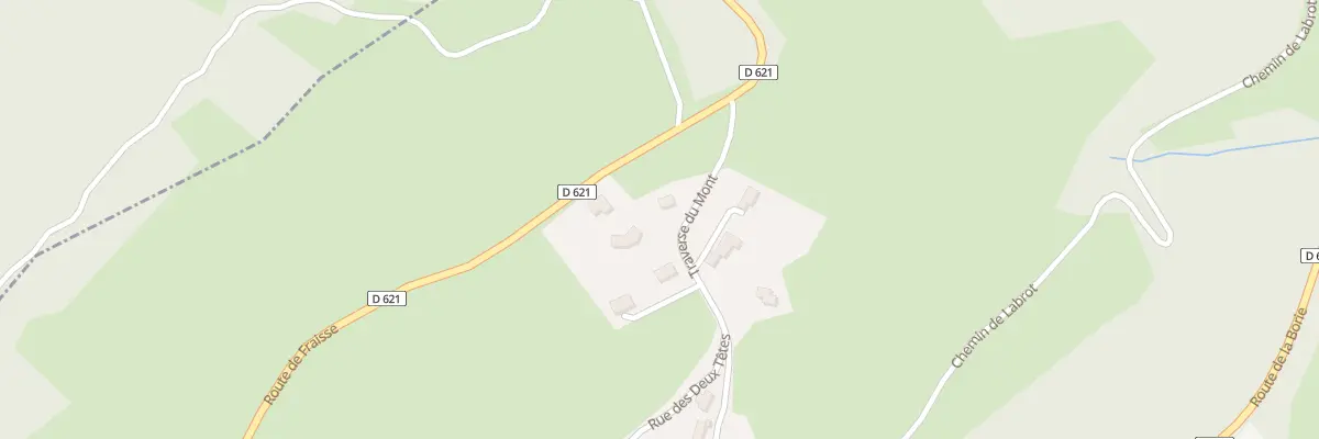 Plan du 9001 Rue du Lavoir -Lomprat- à Saint-Pierre-Colamine