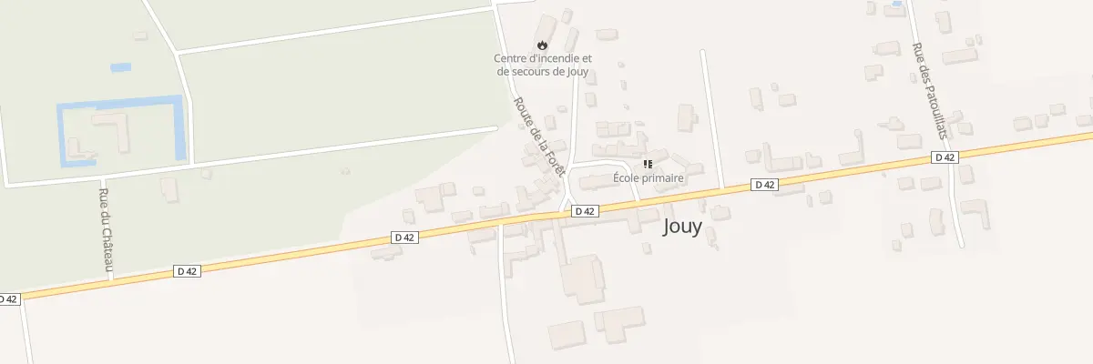 Plan du 17 Pl de l’Église à Jouy