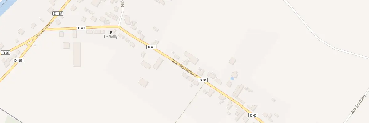 Plan du 13 Rue des Sablons à Bailly