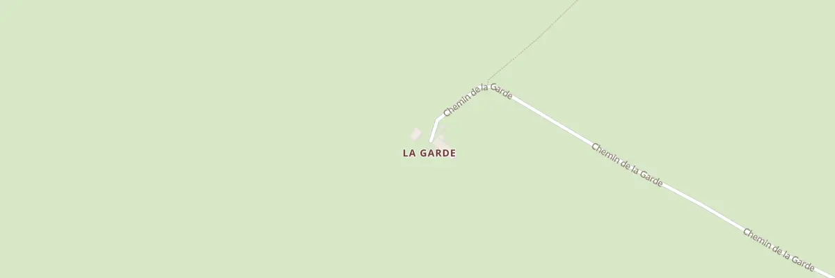 Plan du 5117 La Garde à Saint-Aubin-le-Monial