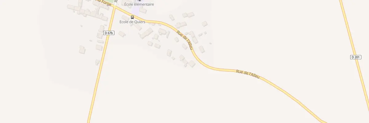 Plan du 20 Rue de l’Alleu à Quiers