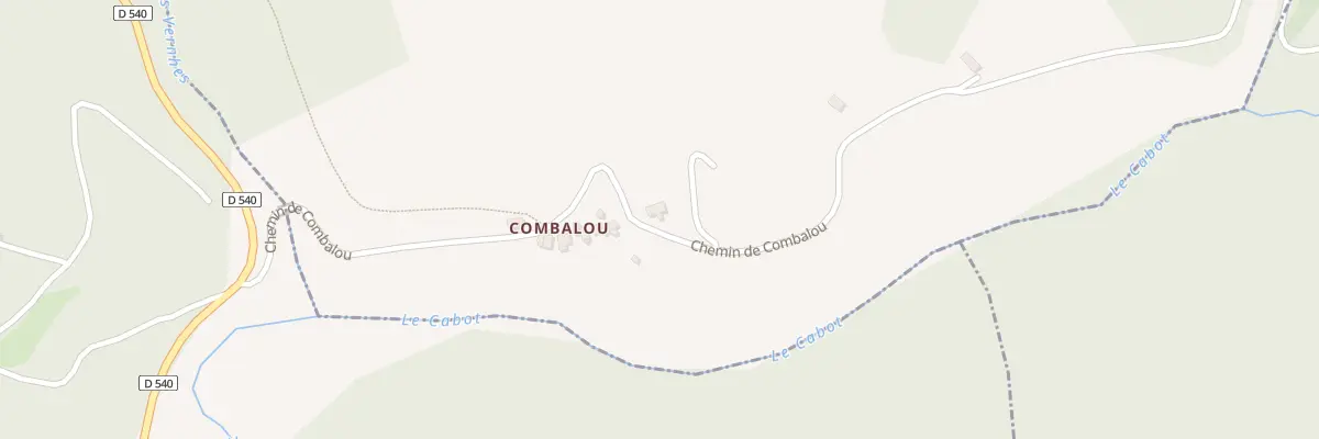 Plan du 5183 Combalou à Saint-Félix-de-Sorgues