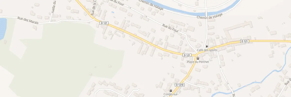 Plan du 17 Rue Charles de Gaulle à Congis-sur-Thérouanne