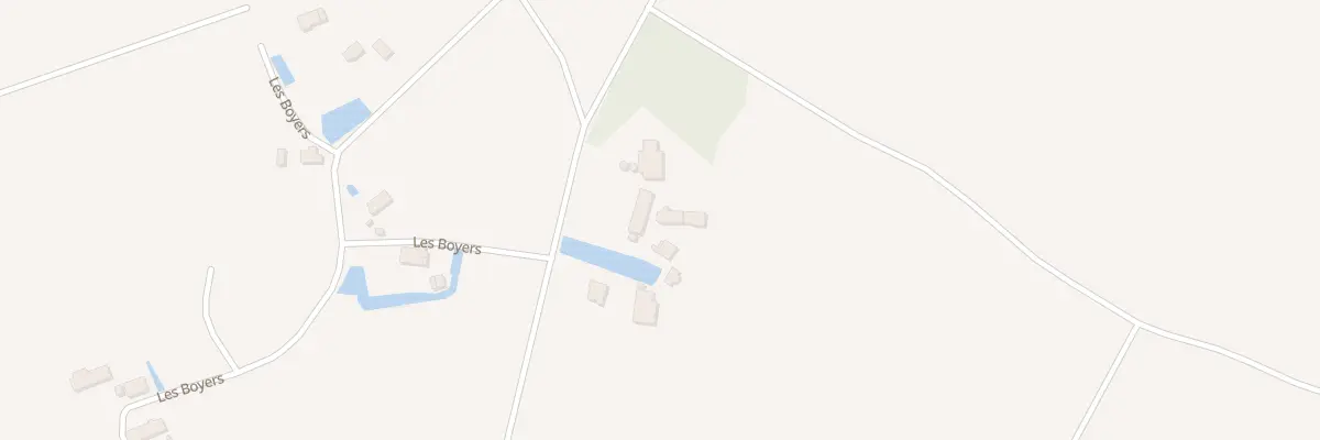 Plan du 1 Les Boyers à Chuelles